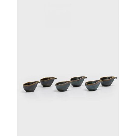 Set 6 salseras ovaladas Porto Brasil Orgánico Avant Garde