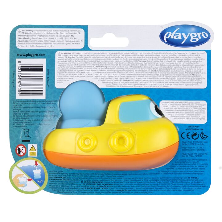 Rainy Raccoons Musical Submarine Playgro - Vista 5