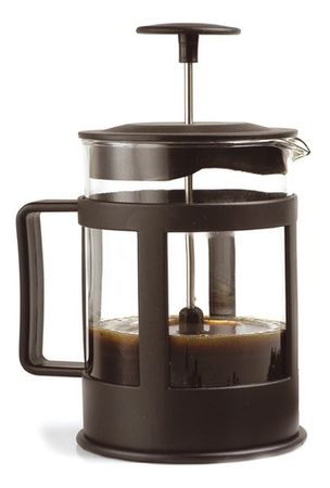 Cafetera Prensa Francesa A Embolo Vidrio Y Plastico 350 ml