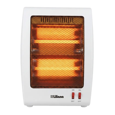 Calefactor Infrarrojo Liliana Compacthot 500/1000w Blanco CI05XM