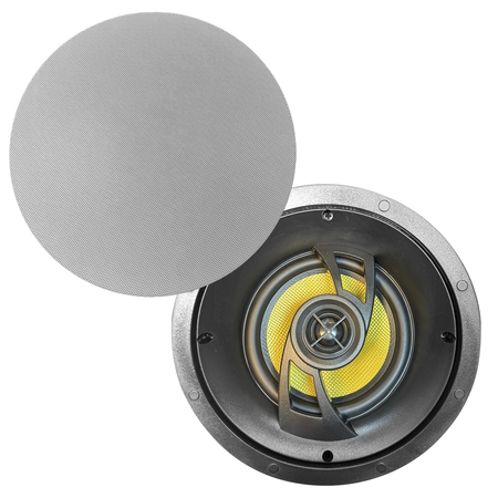 Parlantes Bafles Techo Montaje Funcional Blanco 6 Pulgada X2