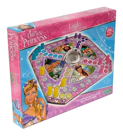 Juego De Ludo Princess 2138 Ditoys  