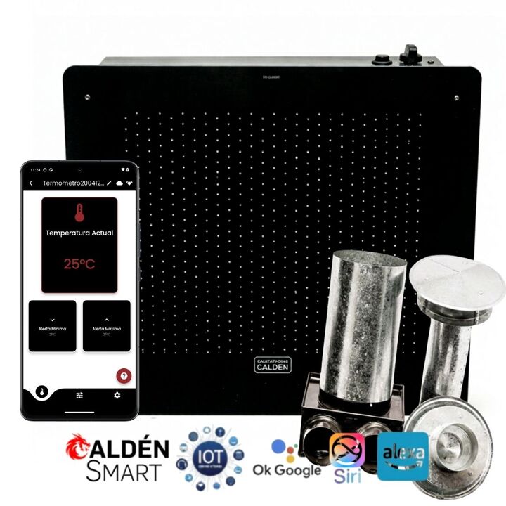 Calefactor Caldén Tiro Balanceado U (TBU) 4.0 SMART - Vista 1
