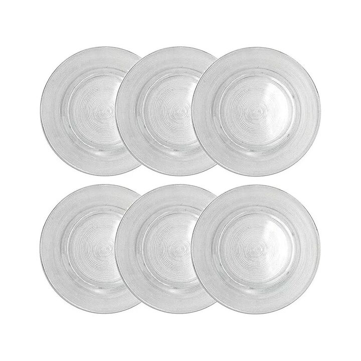 Set Durax de 6 Platos Playos Milano con 6 Vasos Nilda 350 cc Transparentes - Vista 1