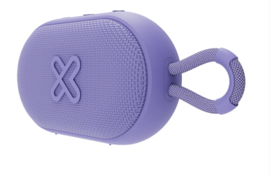 PARLANTE KLIPXTREME GROOVESPLASH  PORTATIL STEREO  TRUE WIRELES 12HS - 6W - IPX7 PURPURA  (KBS-030PR