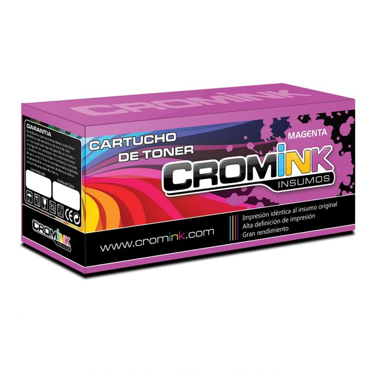 CROMINK TONER ALT. HP CC533A MAGENTA - Vista 2
