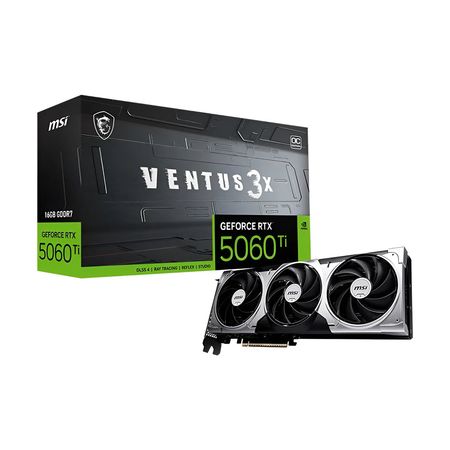 Placa de Video MSI 16GB RTX5060Ti Ventus 3x Oc