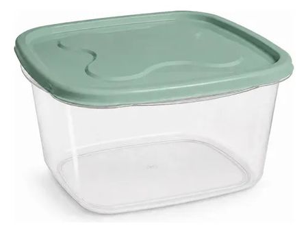 Contenedor Cuadrado Gemplast 3 LT con Tapa (1373)