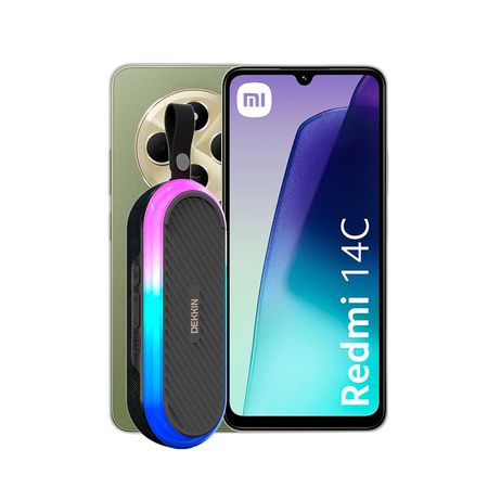 Combo Redmi 14C 4+256GB Sage Green + Parlante Bluetooth Dekkin BT-034