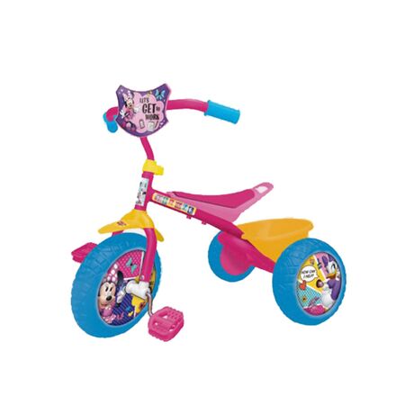 Triciclo Minnie Mouse Unibike Mid Minnie Rosa Infantil