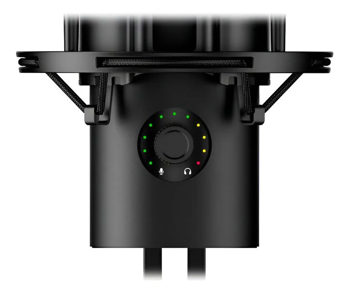 Micrófono Hyperx Quadcast 2 S Usb 9a273aa Rgb Filtro Pop - Vista 5