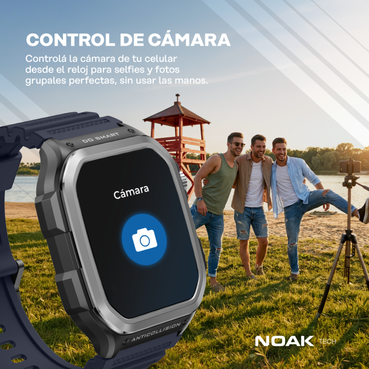 Smartwatch Noak Fit Pro 1.85" TFT-LCD 5ATM GPS - Vista 7