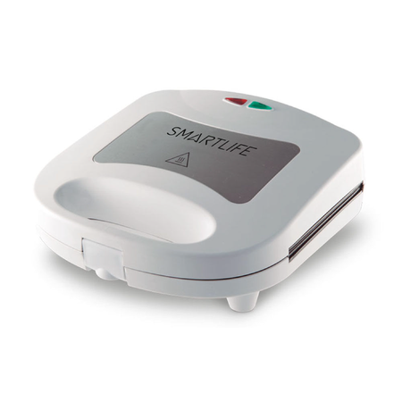 Sandwichera Smartlife 2 en 1