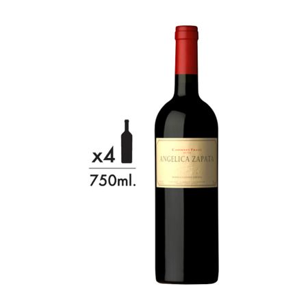 Vino Tinto Angelica Zapata Alta Cabernet Franc Caja x 4