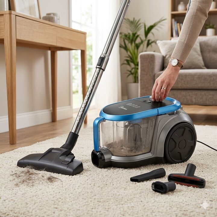 Aspiradora Ciclonica Sin Bolsa 2000w Vs-Mj20tar4 Midea - Vista 1