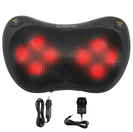 Masajeador Cervical Gadnic Wings Portatil Con Calor