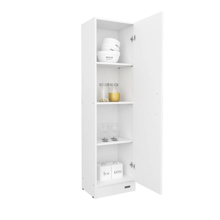 DESPENSERO ORGANIZADOR MUEBLE DE COCINA MOSCONI 1 PUERTA 56142 COLOR BLANCO - Vista 2