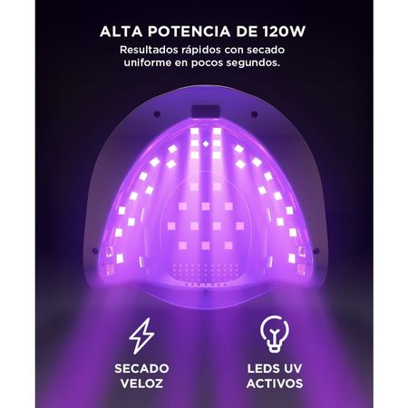 Cabina Para Uñas Gadnic BQ5 Pro UV Led 18.8w Uso Profesional