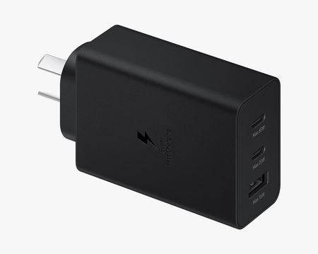 CARGADOR TRIO SAMSUNG SIN CABLE EP-T6530NBSGAR