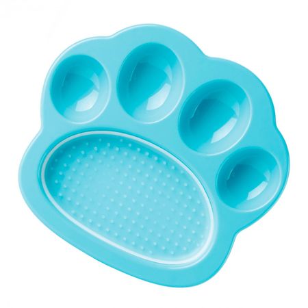 Mini Alimentador Almohadilla Para Lamer Petdreamhouse Azul