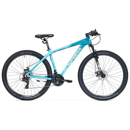 Bicicleta Mountain Bike Topmega Sunshine R29 21v Shimano Talle L Celeste