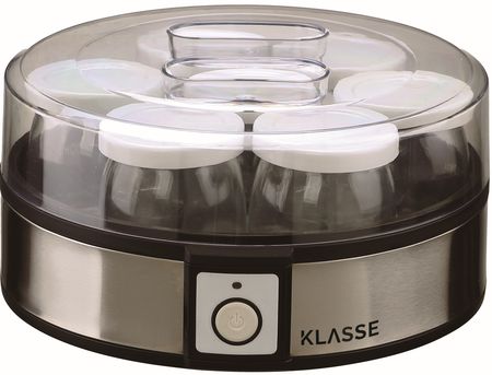 Yogurtera Acero Inoxidable. 7 frascos Klasse (KS7001)