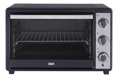 Horno Eléctrico Bgh De Mesa Con Grill Y 40 L Negro