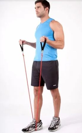 BANDA ELASTICA GYM ENTRENAMIENTO CON MANIJA