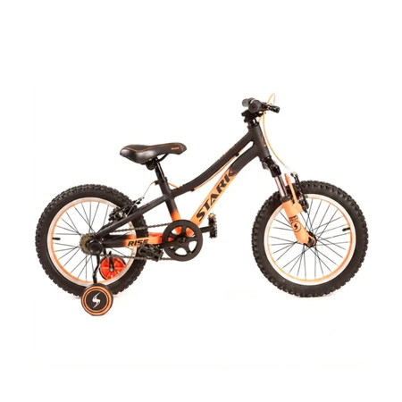 Bicicleta Stark Bmx R16 Rise Negro Naranja