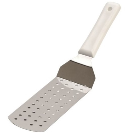 Espátula Perforada P/fritura Mango Polipropileno 9x3 Acermel Plateado