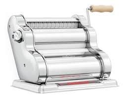 FABRICA DE PASTAS PASTALINDA CLASICA 200 CROMADA PARA HACER FIDEOS - 2498