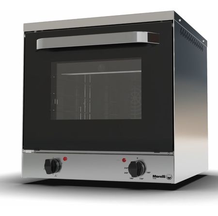 Horno Convector Morelli Dorato 600 4 Bandejas 42x28,5 2700w Plateado