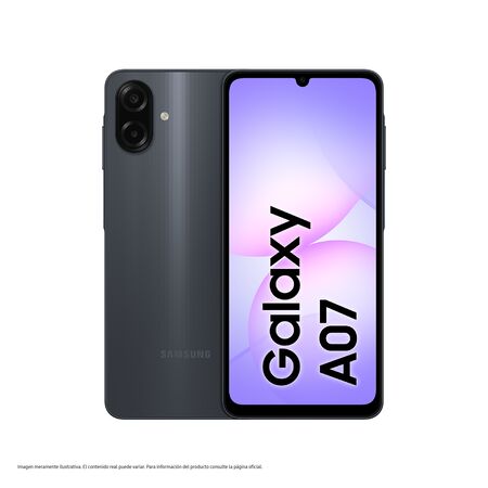 Celular Samsung Galaxy A07 128GB Negro