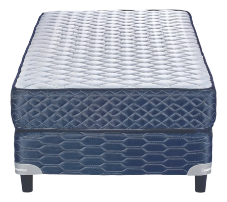 COLCHÓN Y SOMMIER SUAVESTAR LUJO 90x190 ESPUMA 1 1/2 PLAZA