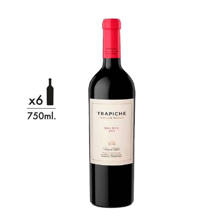 Vino Tinto Trapiche Terroir Series Finca Coletto Caja x 6 - Vista 1