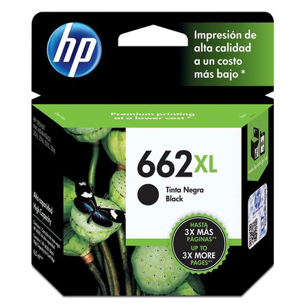 Cartucho de Tinta HP 662XL CZ105AL NEGRO original 2515