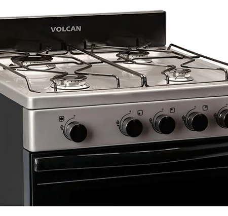 Cocina Volcan Multigas 87679v 55 Cm Color Plateado