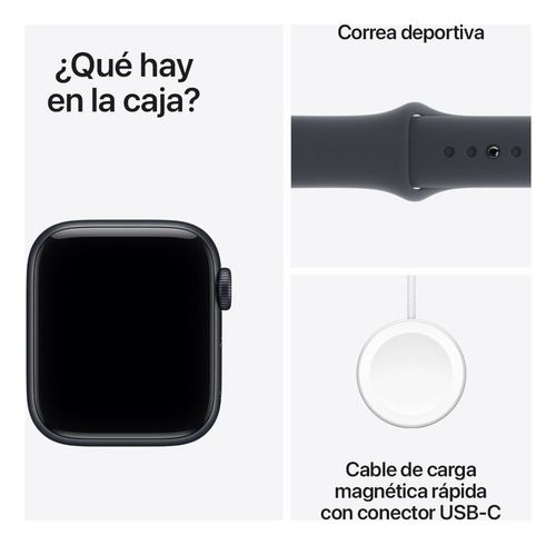 Apple Watch Se 3 Gps 44mm Medianoche / Correa - M/L - Vista 6