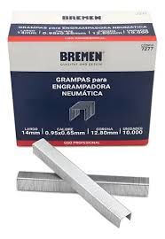Grampas Bremen para Engrampadora Neumática 14 Milímetros
