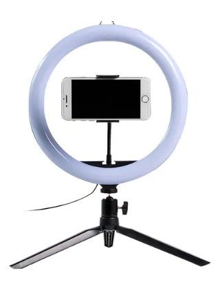 ARO LED USB 10" C/TRIPODE NETMAK (NM-RL1)