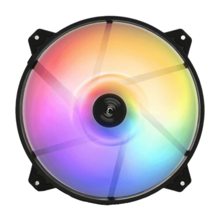 Fan Gamemax Para Gabinete 200mm ARGB GMX-20-ARGB-M - Vista 1