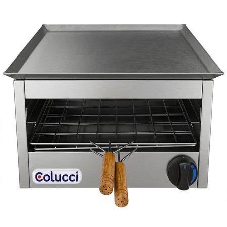 Tostador Carlitero Simple Con Plancha Gas Envasado Colucci