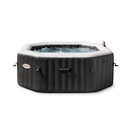 Jacuzzi Spa Hidromasaje Deluxe Intex Octogonal 201x71cm 25068/7