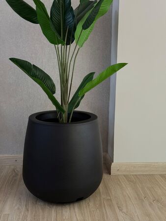  Set De Macetas Línea Mati 45 55 y 70 con Plato