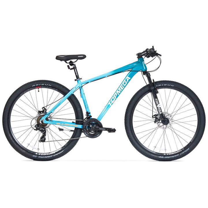 Bicicleta Mountain Bike Topmega Sunshine Aluminio Talle M R29 21vel Alum Celeste - Vista 2