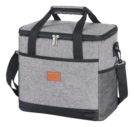Conservadora Lunchera Termica Noshbag Camping Picnic 15l Gris