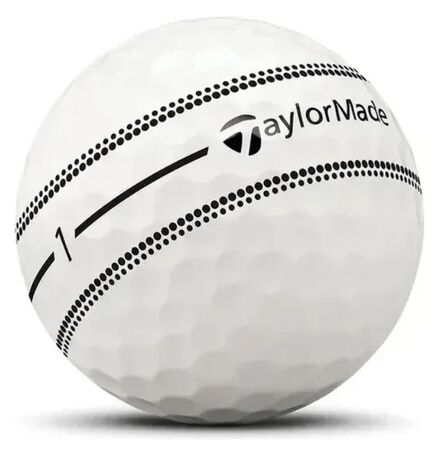Pelotas Golf Taylormade Tp5 Stripe X12 Color blancas