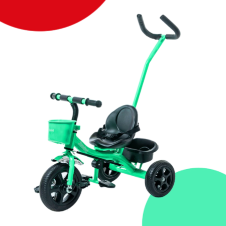 TRICICLO CON MANIJA BEBESIT SL  1701  A