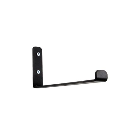 Soporte granero en U de 25cm color negro SC 414