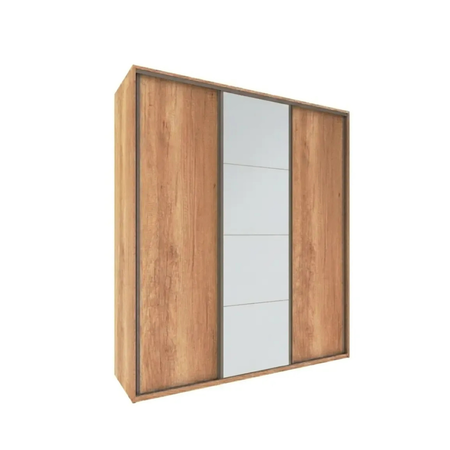 Ropero Delos Reflex 3 Puertas Corredizas Espejo 183cm